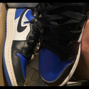 Jordan 1’s Lows Royal Toes 💙